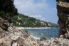 Blick zur�ck auf den Strand Papa Nero