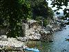 Die Ruinen des Zollstation in Damouchari, dem einzigen nat�rlichen Hafen des Ostpilion