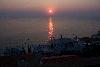 Sonnenaufgang �ber der �g�is vor Agios Ioannis