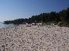 Der Strand unterhalb des 