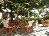 Der Aussenbereich des Hotel Zefiros