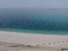 Blick auf den Strand geradeaus