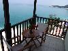 Blick vom Balkon