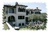 Aussenansicht der Villa Athina